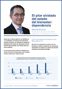 Columna de Opinión: «El pilar olvidado del estado del bienestar: dependencia», por Manuel Álvarez.