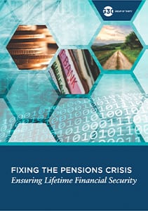 Informe del Grupo de los Treinta ( G30): «Cómo solucionar la crisis de las pensiones: garantizar la seguridad financiera de por vida».
